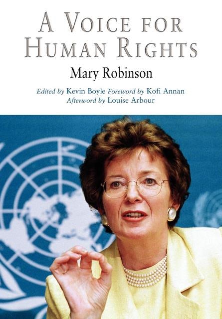 Book cover image for A Voice for Human Rights ISBN: 9780812203332